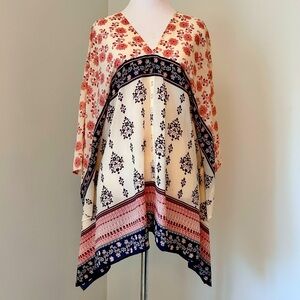 VINCE CAMUTO size M/L poncho style shirt or cover-up
